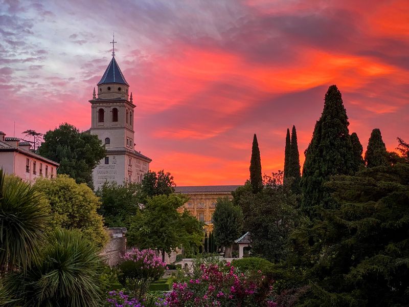 Альгамбра, Гранада, Испания, мавры, дворец, мусульманка культура, средневековье Alhambraphoto preview