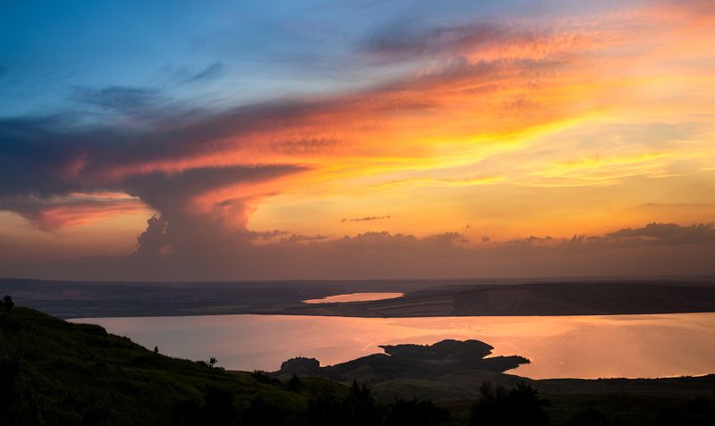 закат ,облака Закат ... фото превью