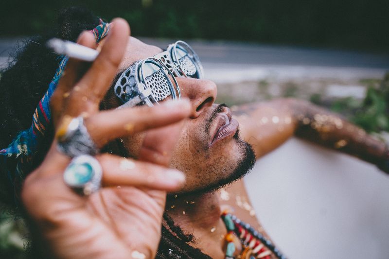 портрет, русалка, жанр, арт Вино и сигаретыphoto preview