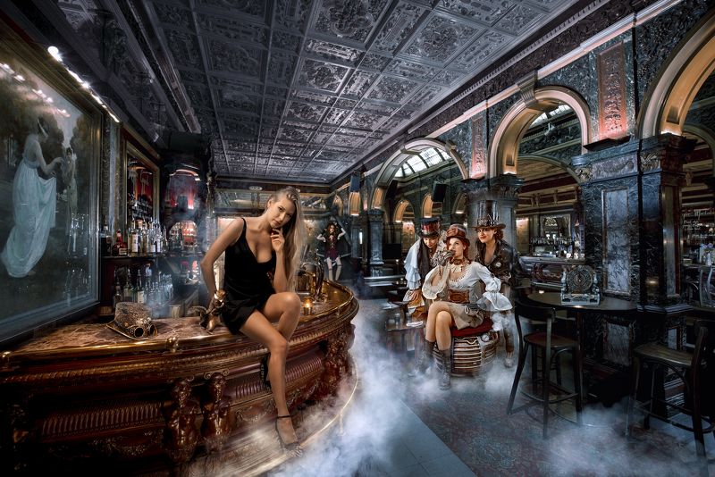 студийный портрет, красивая девушка, женский портрет, концептуальное, будуар Викторияphoto preview