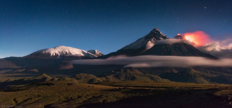 камчатка, kamchatka, ключевская, извержениеключевской Извержение Ключевскойphoto preview