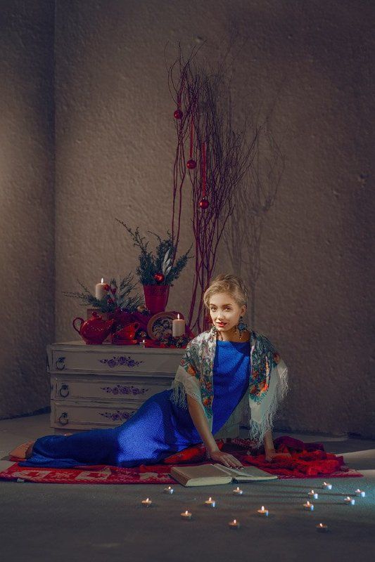 evening readingphoto preview