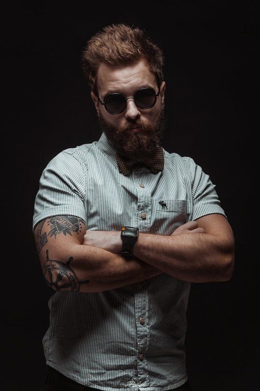 bearded manphoto preview