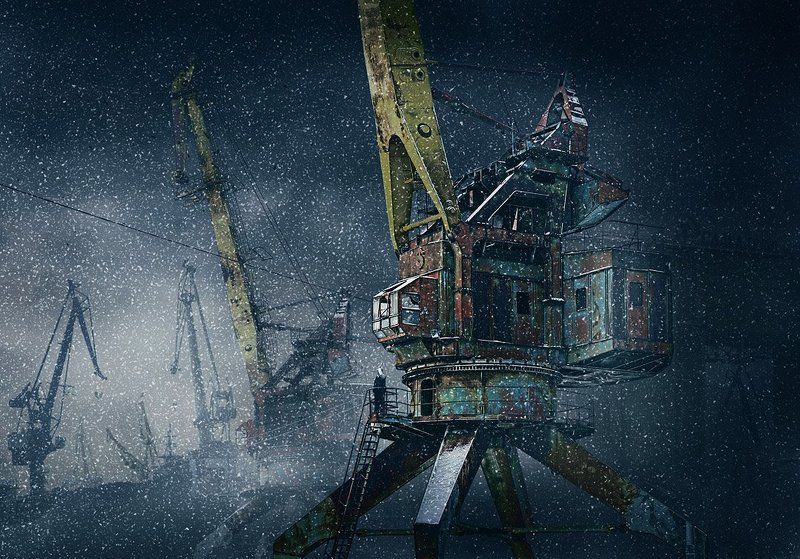 краны, новый, год Краны (новогоднее)photo preview