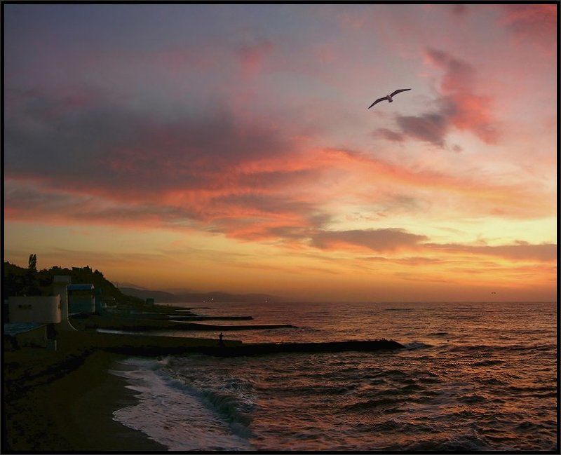 алушта, крым, утро Первое утро годаphoto preview