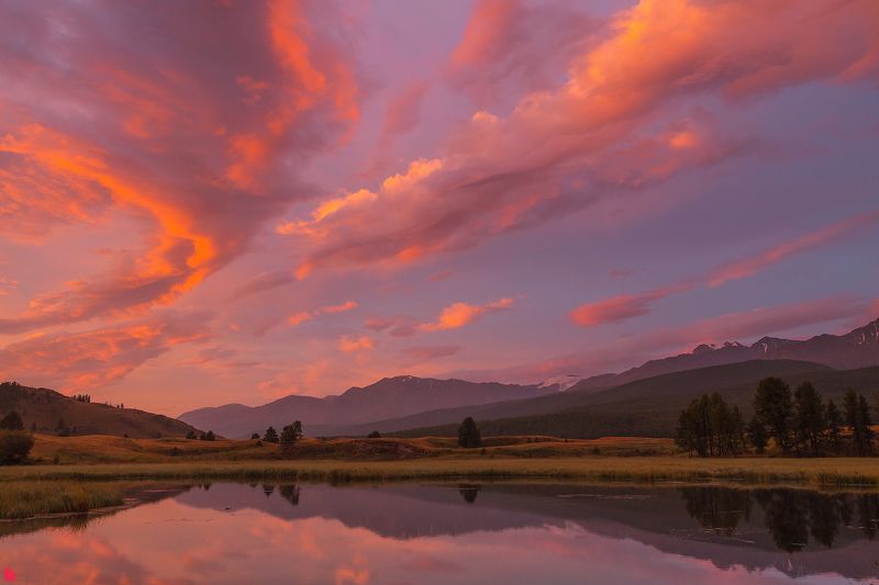 #джангысколь  #алтай Утро на Джангысколеphoto preview