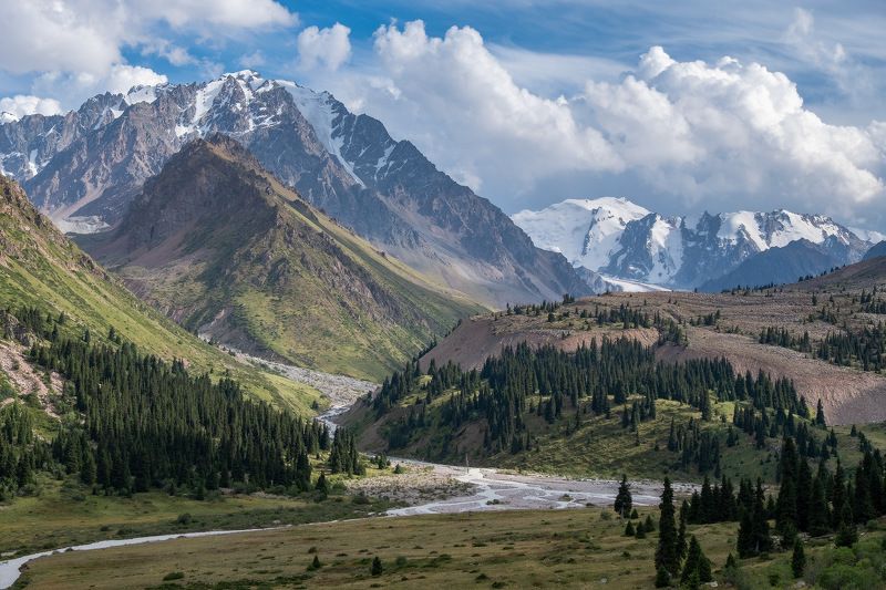 Левый Талгар, Казахстан, Алматы, горы, река Левый Талгарphoto preview