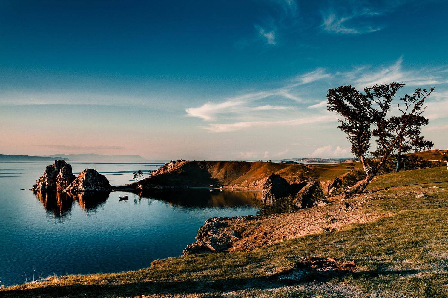 Ольхон, байкал, пейзаж, мыс бурхан, Egor Boloznev