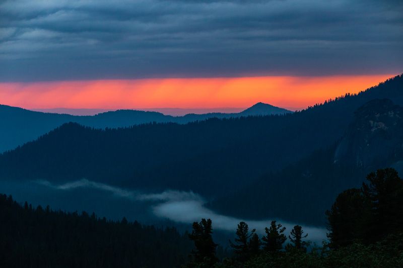 Закат в Ергакахphoto preview