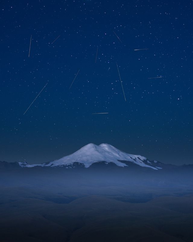 эльбрус, канжол, кабардино-балкария, персеиды Восхождениеphoto preview