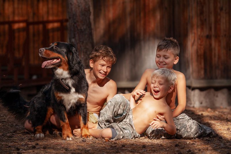 детская фотография Братьяphoto preview