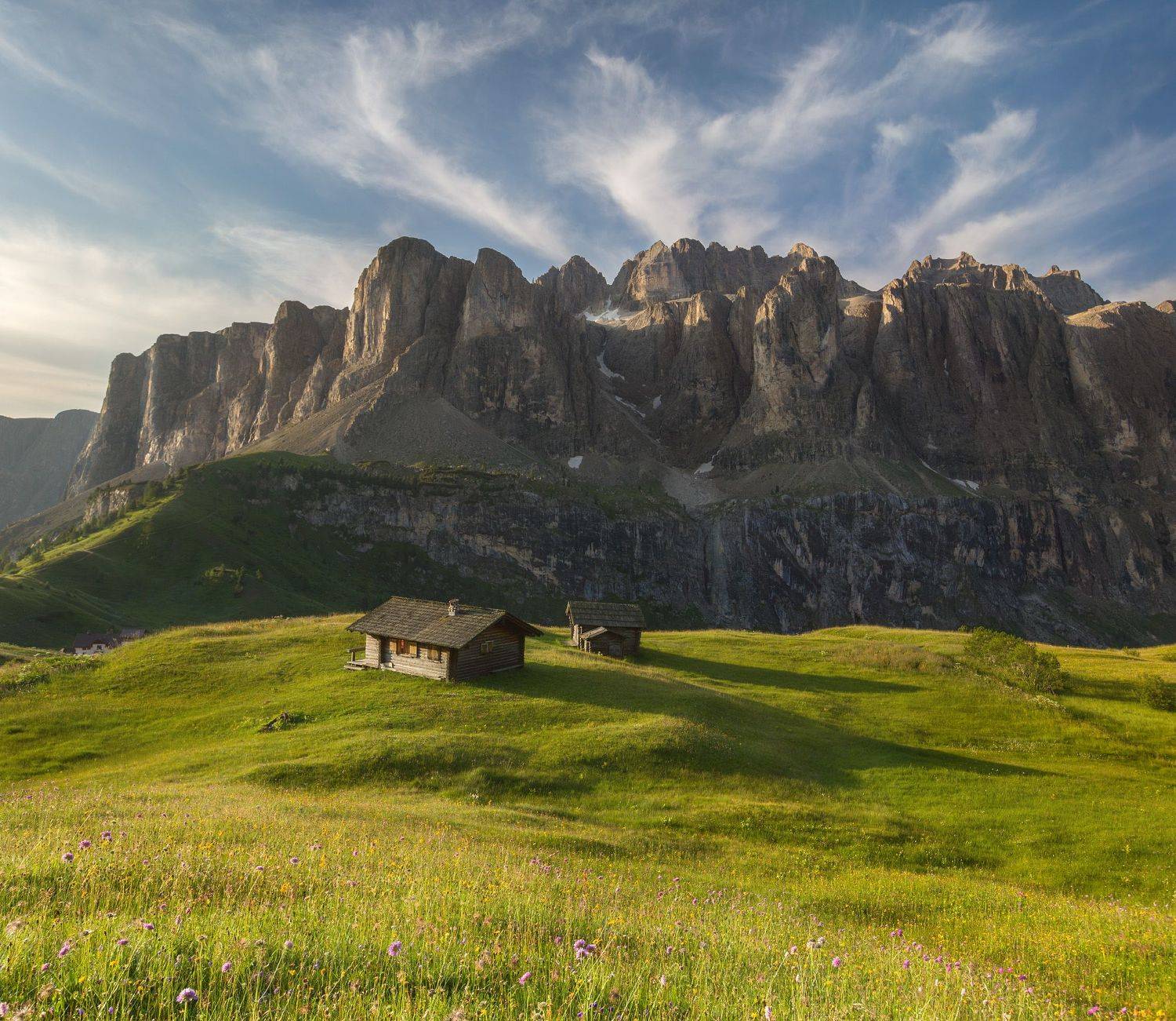 италия, доломиты, горы, облака, восход, природа, landscape, italy, dolomites, golden hour, golden light, sunrise, Геннадий Финенко