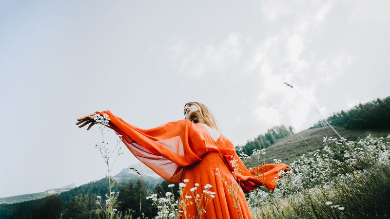 Portrait, field, woman, summer, портрет, лето, женский портрет Luizaphoto preview