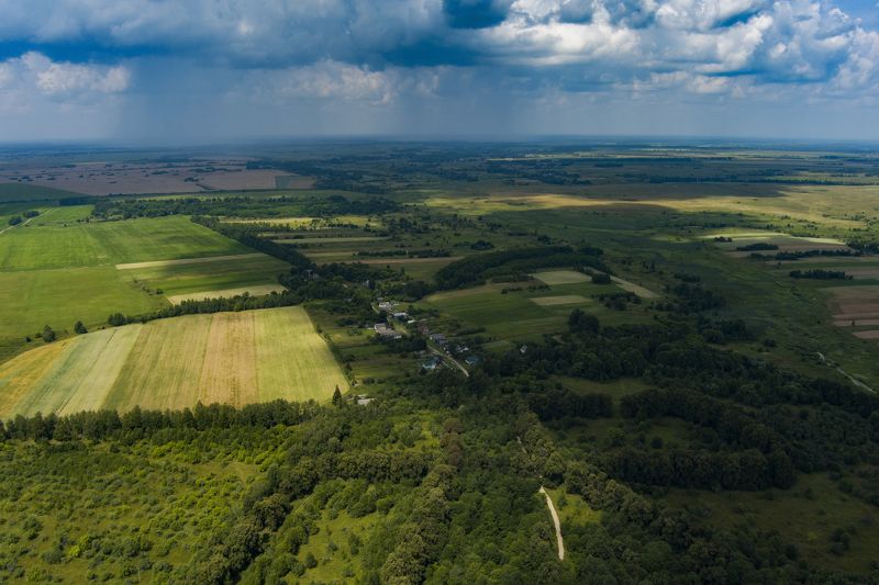 лето,небо,дождь,деревня,зелень А где-то льют сейчас дожди...photo preview