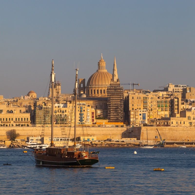 Валлетта, Мальта, море, Valletta, Malta, sea Валлеттаphoto preview