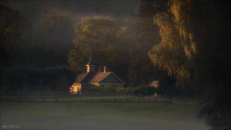 пушкинские горы, псковская область, сороть, михайловское Утро в Пушкинских Горахphoto preview