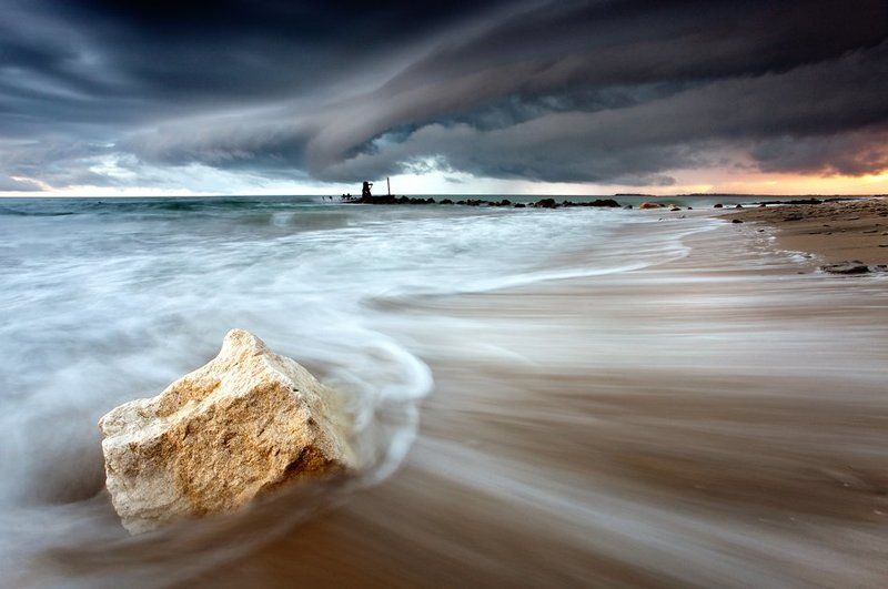 Болгария, Зима, Море, Черное море Небесное Лассоphoto preview