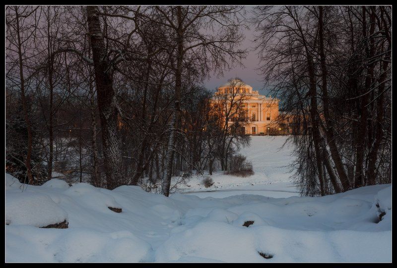 павловск, павловский, парк, дворец, зима ... за неимением, так сказать...photo preview