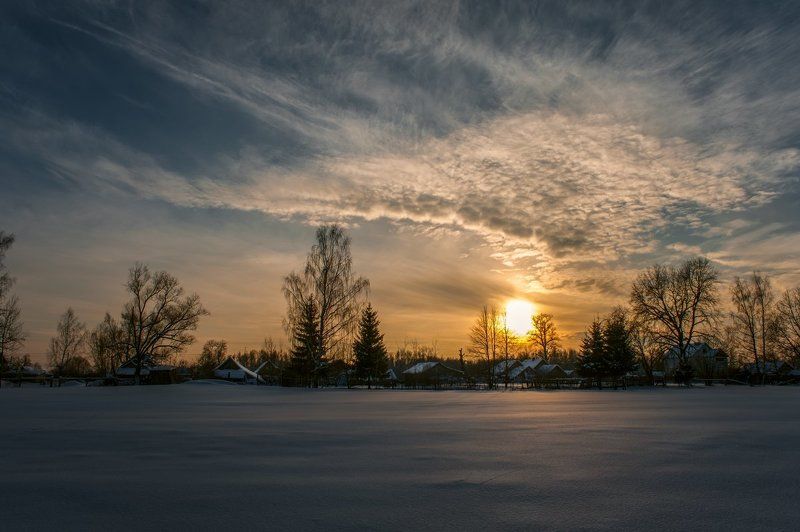 Январское солнце фото превью