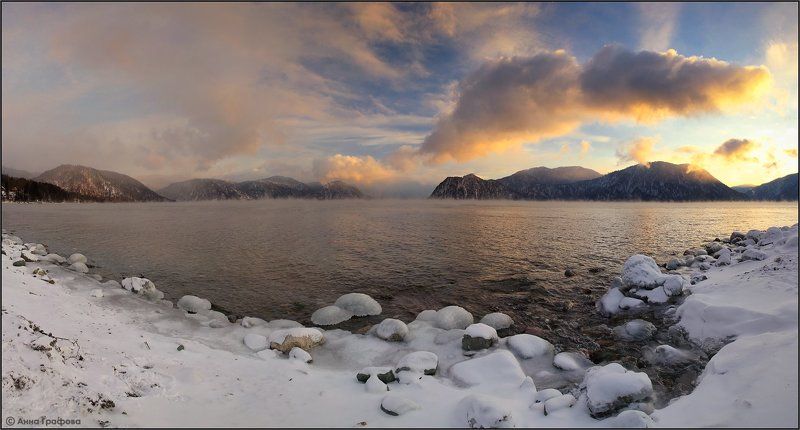 Закат на Золотом озереphoto preview