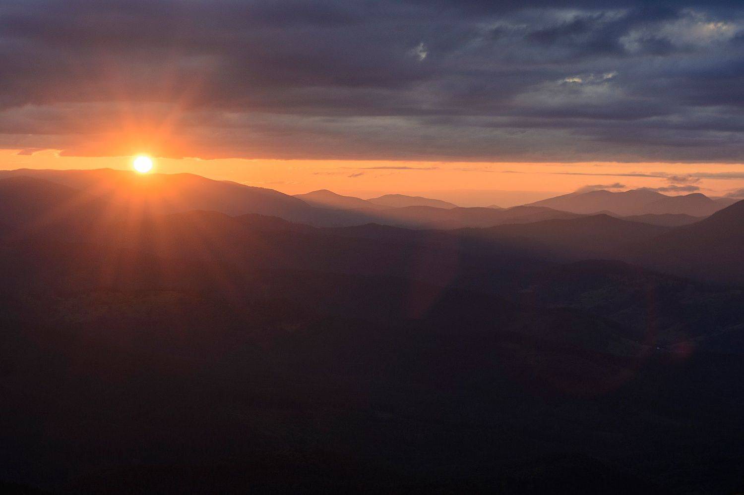 Карпаты, Украина, горы, пейзаж, закат, природа, небо, Piligrim