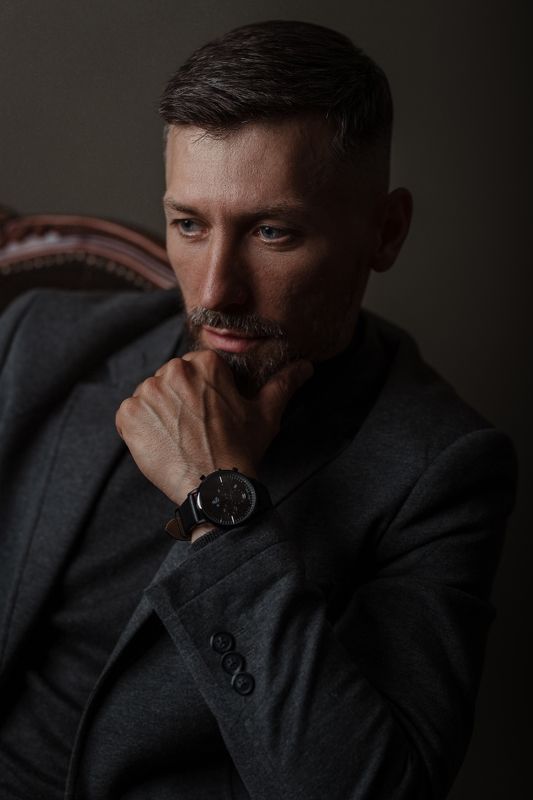 мужской портрет, man\'s portrait, студийный портрет, студия, бизнес портрет, sigma photo preview