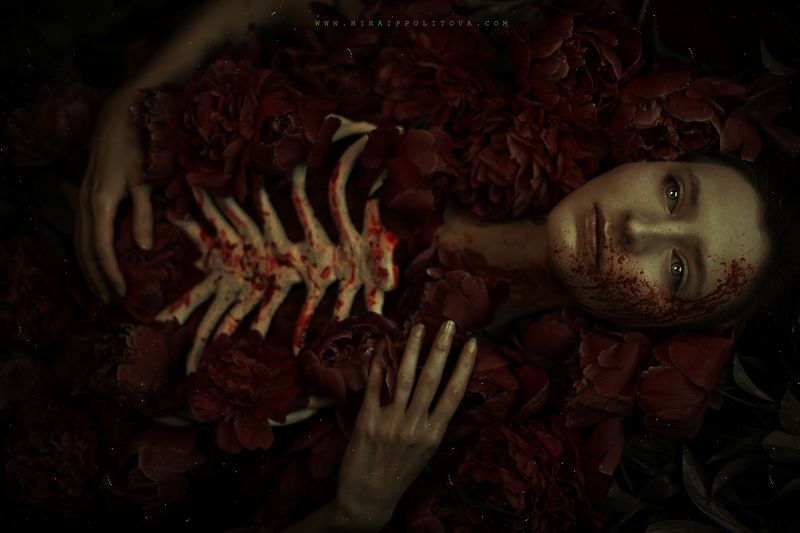 dark, art, horror, portrait, photo, fine-art Б о л и   в   г р у д и photo preview