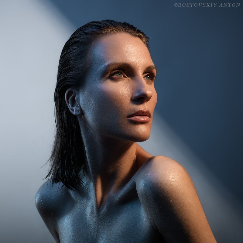 портрет, девушка, студия, обучения, световая схема color duetphoto preview