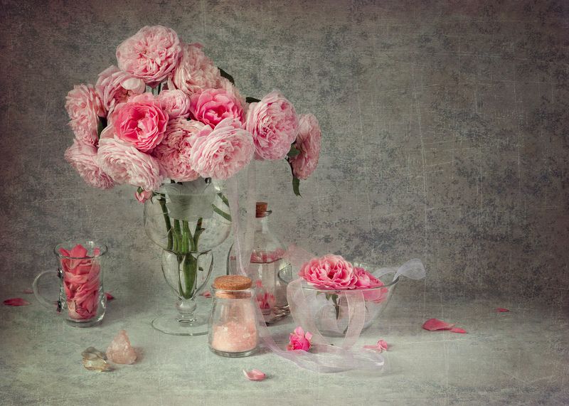 натюрморт, розы, цветы, винтаж, шебби Розы в вазеphoto preview