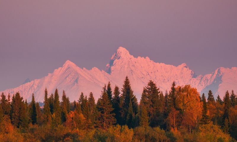 печора, приполярный урал, коми Осенний Урал в зимнем нарядеphoto preview