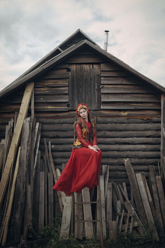 Маленький домик, русская печкаphoto preview