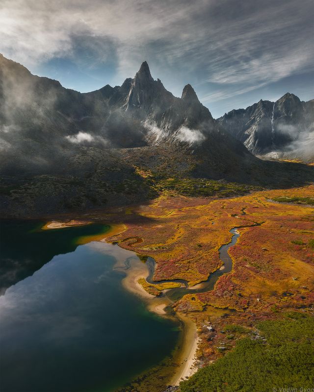 колыма, озероджекалондона, магадан, челленджер Пик Челленджерphoto preview