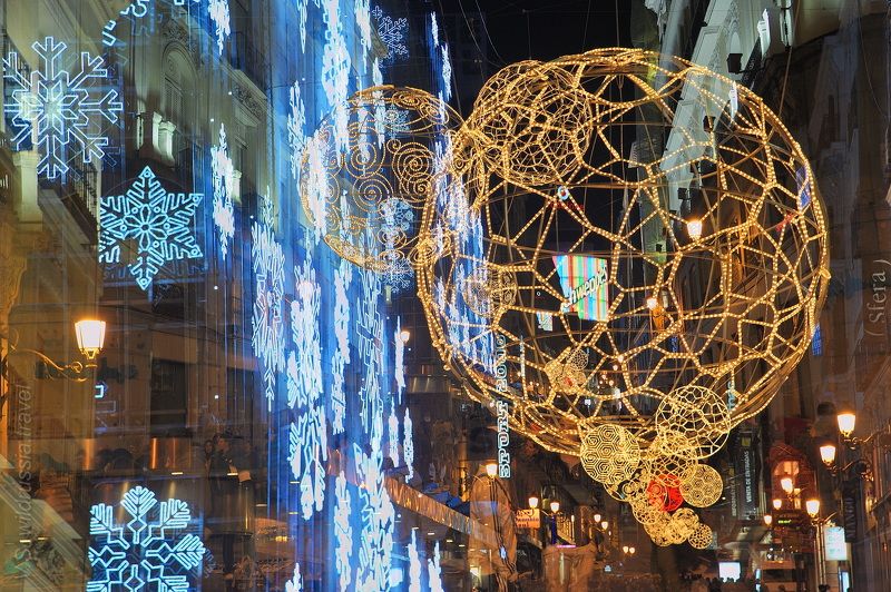 Мадрид, Испания, украшение, иллюминация, путешествие, праздник, архитектура, шагнивнеизведанное Праздничный Мадридphoto preview