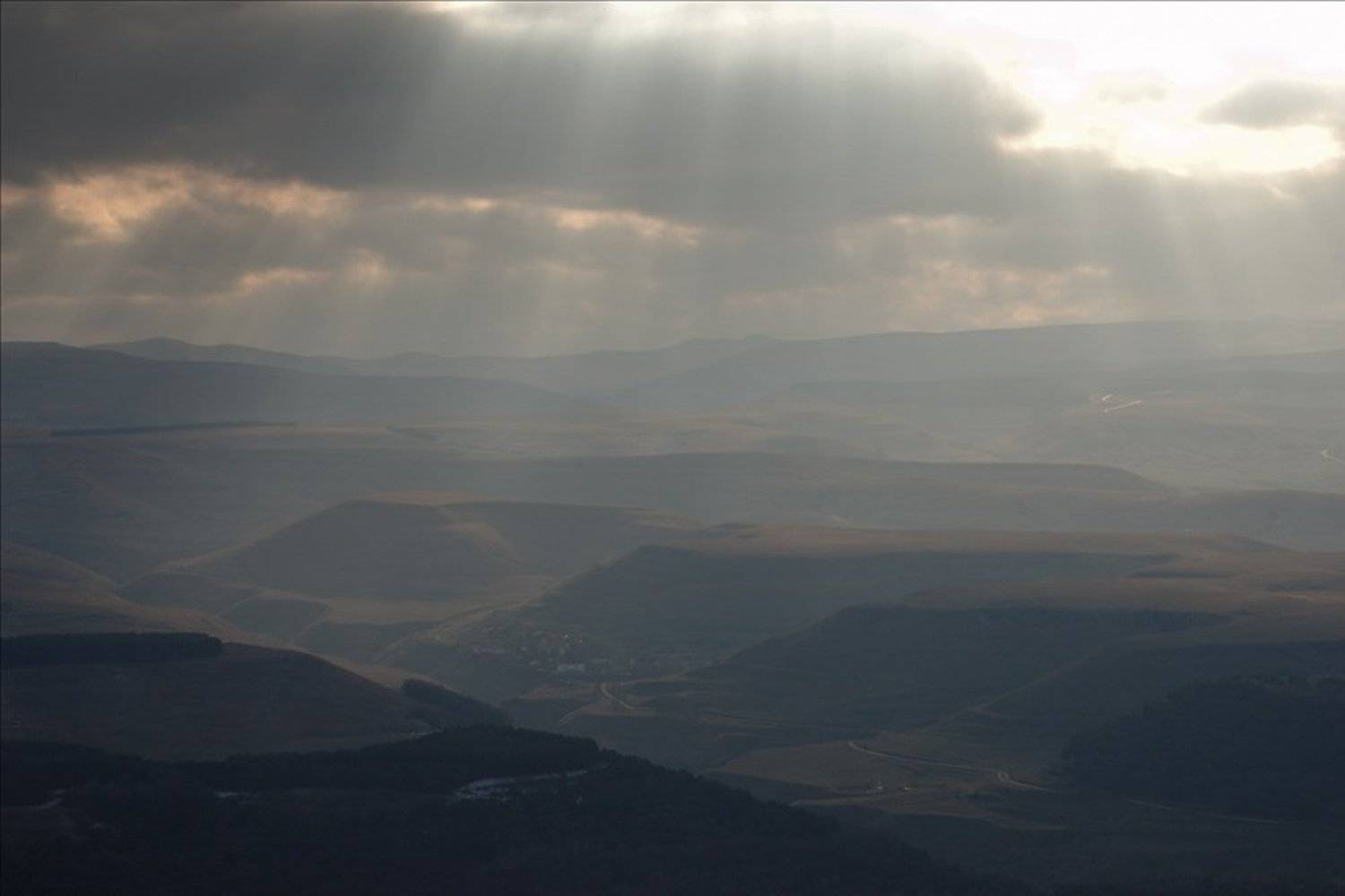 кисловодск, ущелье р. берёзовой, с горы малое седло, к закату дело, Kaiser Sozo