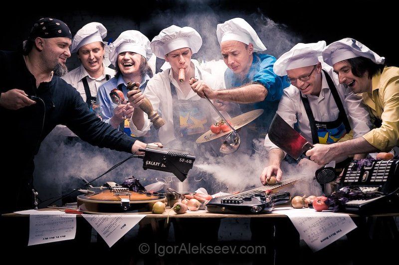 хоронько, хоронько оркестр, кухня ХО! Хоронько оркестр  Музыкальная кухняphoto preview