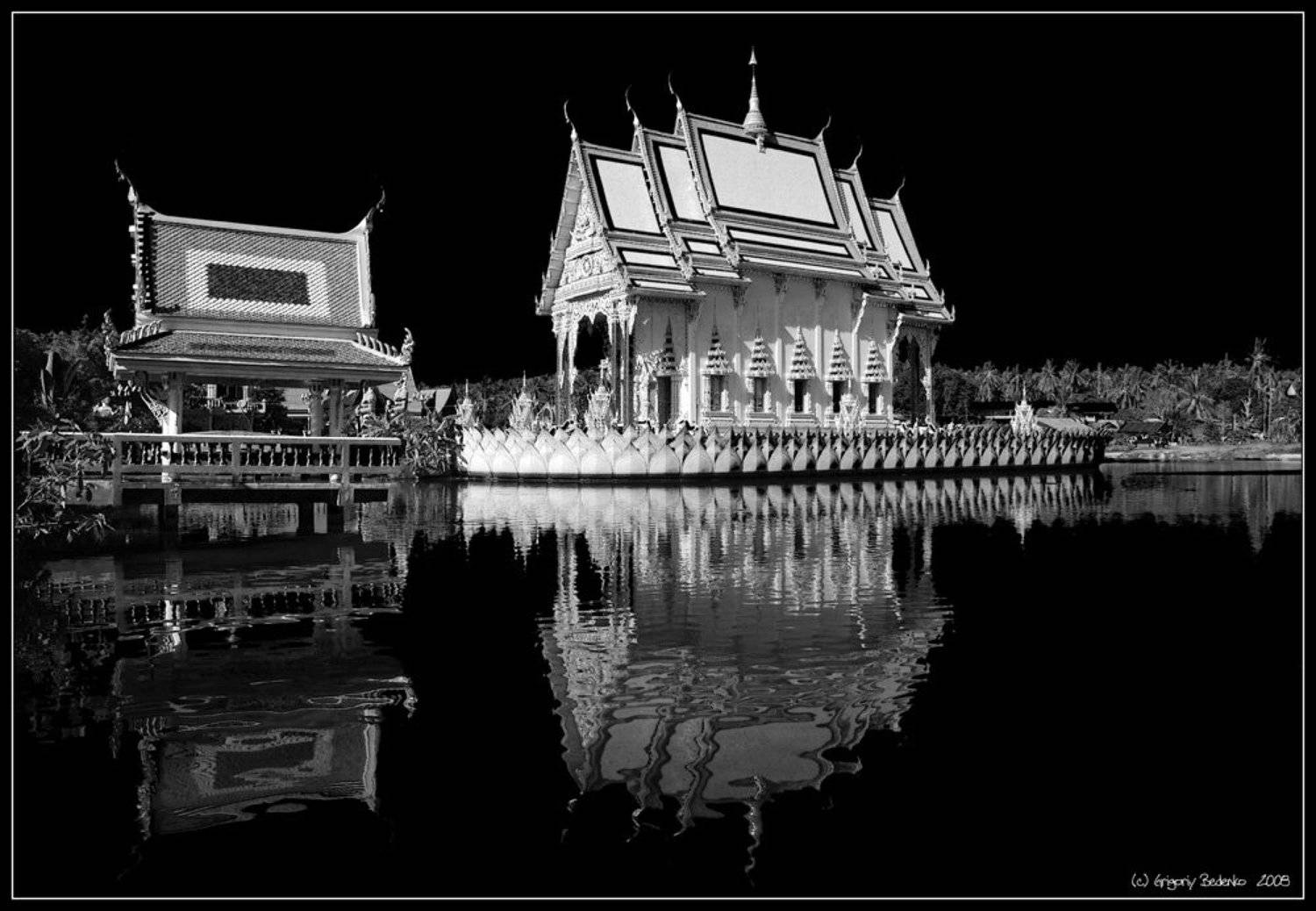 тайланд, остров самуи, храм wat prai laem, Григорий Беденко