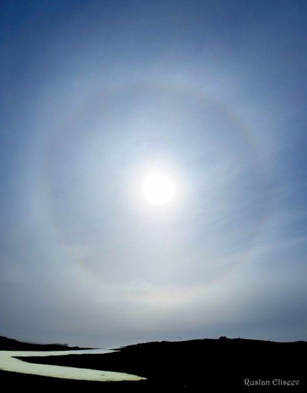 антарктика, гало Галоphoto preview