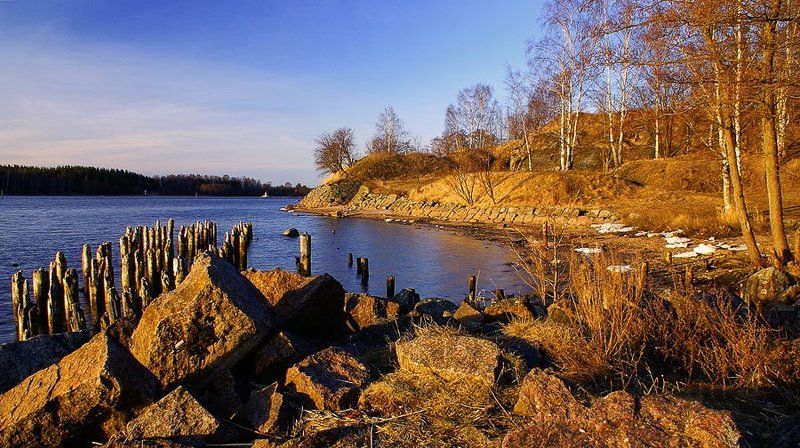 высоцк, камни Апрельский закатphoto preview