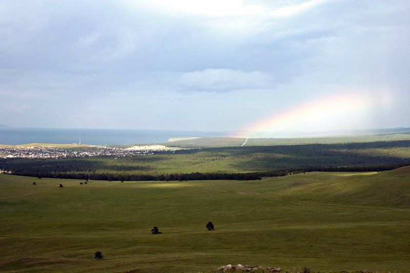 Радуга над Ольхономphoto preview