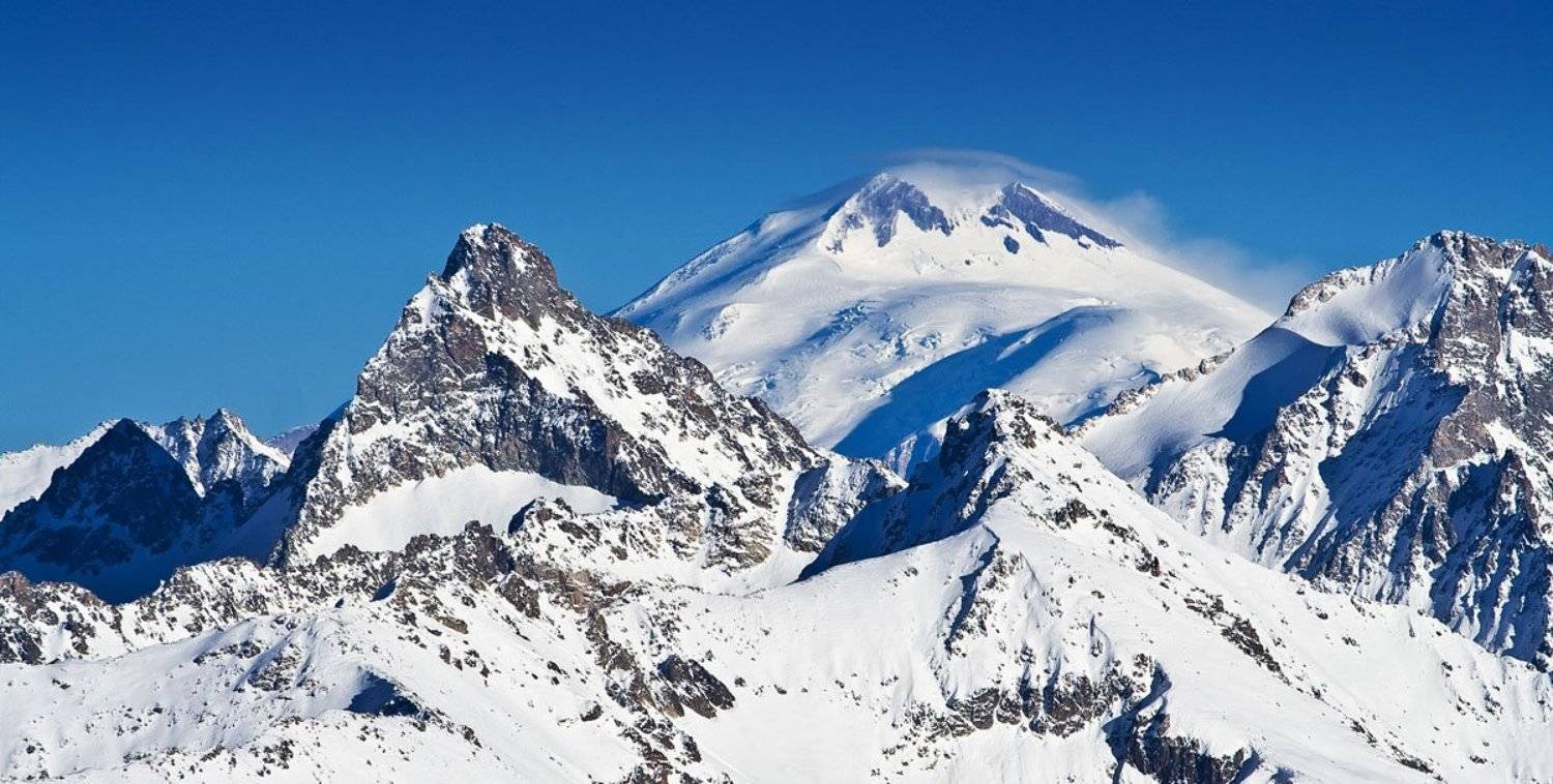 Эльбрус с верхушки Муссы-Ачитара (Домбай). Автор: dimmm , dimmm