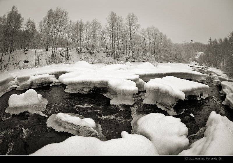 мурманск,лавна,водопад, Александр Рогачёв