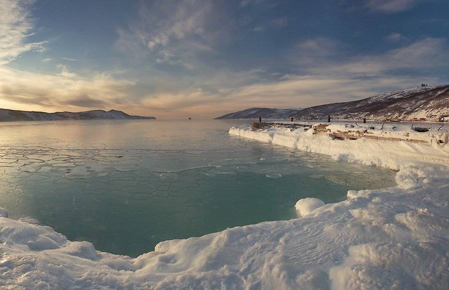 магадан, север, зима, лед, Sir Fisher