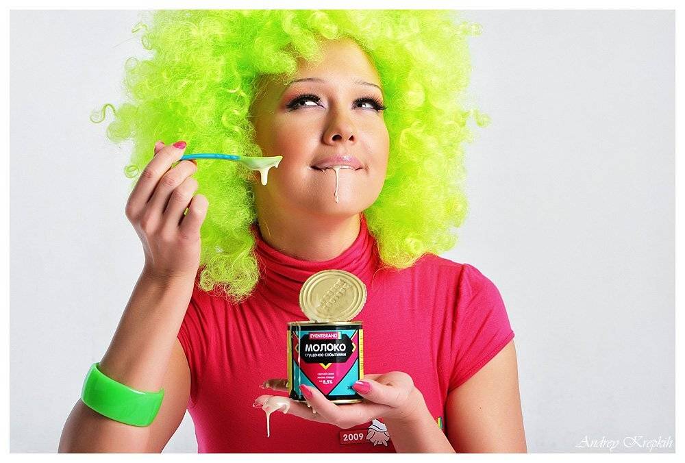 сгущенное, молоко, цвет, модель, диана бачек, Андрей Крепких (Sound Wave)