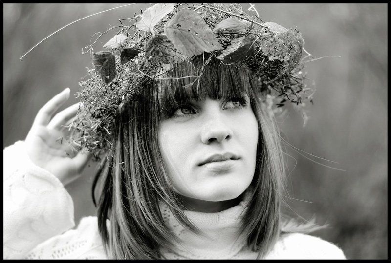 девушка осенняя деваphoto preview