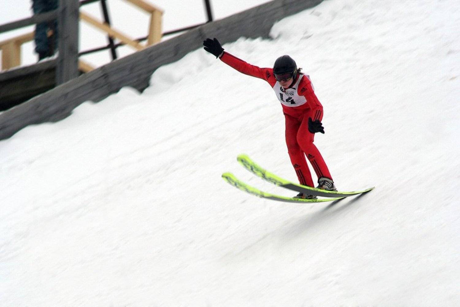 спорт, зима, трамплин, Клековкин Александр