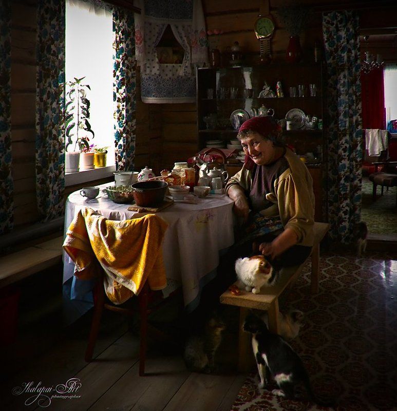 shalapai-art Деревенская жезньphoto preview