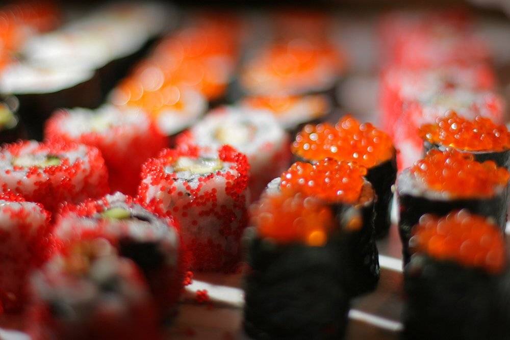 кризисная разборка. Автор: Андрей Крепких (Sound Wave) суши, роллы, икра, свет, Андрей Крепких (Sound Wave)