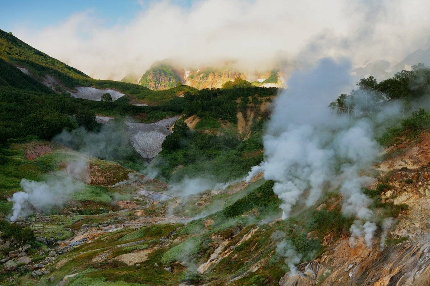 долина гейзеров, камчатка, Сергей Краснощёков