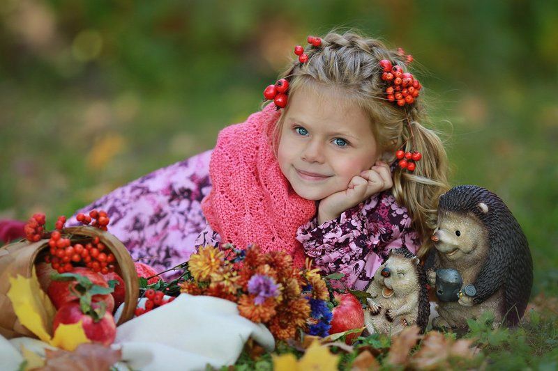 девочка-осеньphoto preview