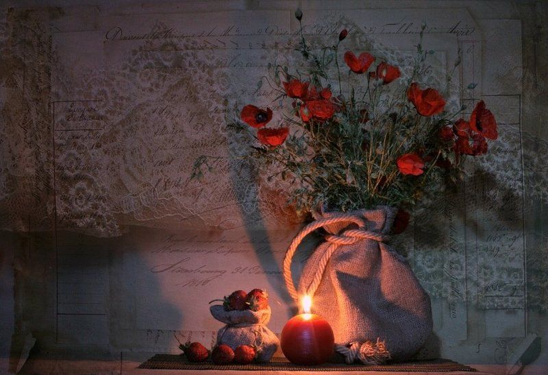 натюрморт ...Я скоро вернусь... - шепнуло мне летоphoto preview